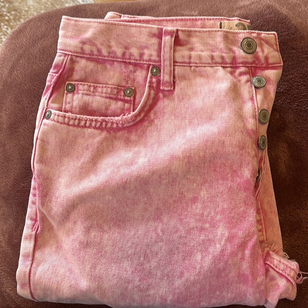 free people pink jeans